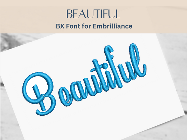 BX Font Alphabet - Beautiful Font - 3 sizes