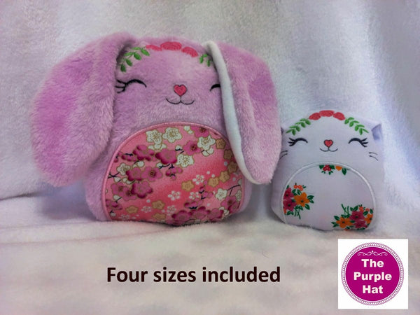 ITH In the Hoop Chubby Bunny 4 sizes