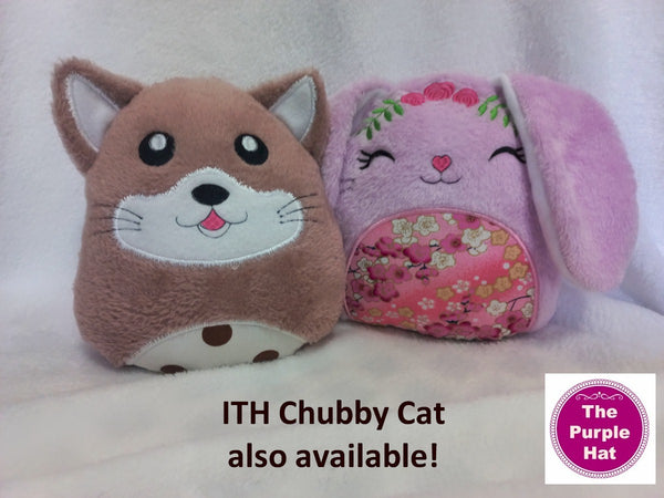 ITH In the Hoop Chubby Bunny 4 sizes