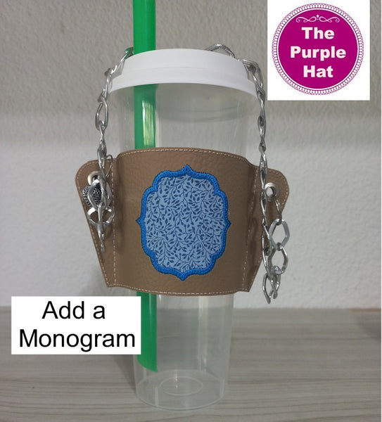 ITH In the Hoop Coffee Sleeve 1 5x7