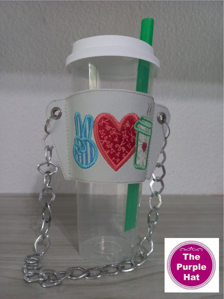 ITH In the Hoop Coffee Sleeve 2 5x7