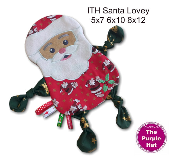 ITH Santa Lovey 5x7 6x10 8x12