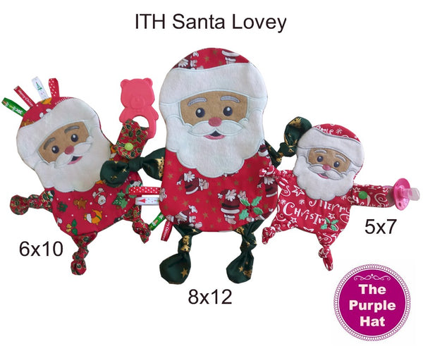 ITH Santa Lovey 5x7 6x10 8x12