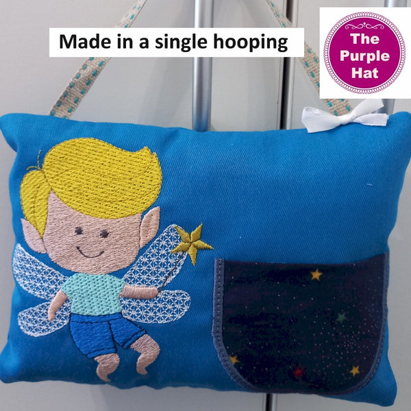 ITH In the Hoop Boy Tooth Fairy Pillow 5x7 & 6x10