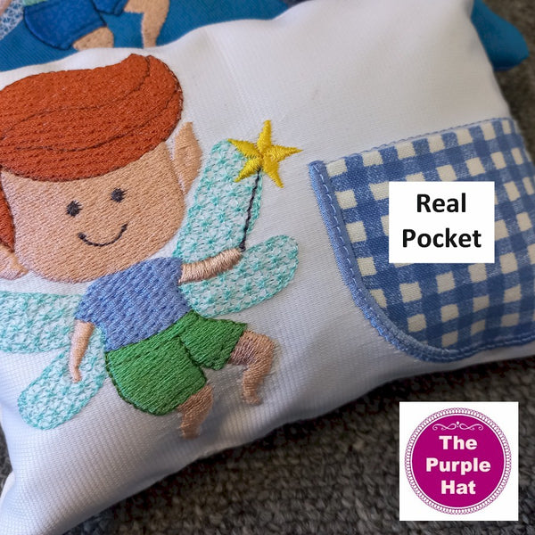 ITH In the Hoop Boy Tooth Fairy Pillow 5x7 & 6x10