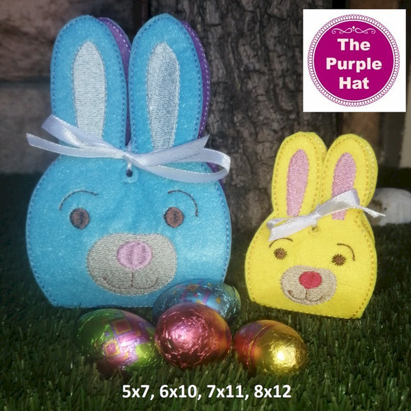 ITH 3D Bunny Treat Holder 5x7 6x10 7x11 8x12