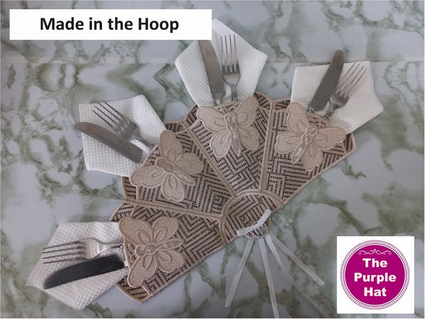 ITH Butterfly Tableware 5x7