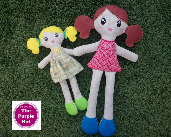 ITH Cloth Doll 5x7 6x10 8x12
