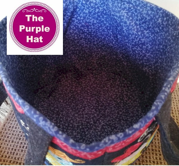 ITH Swirly Sewing Bagsket 5x7