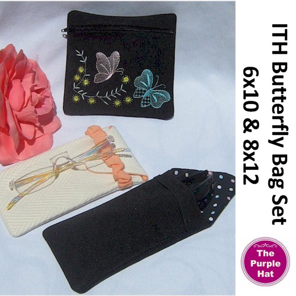 ITH Butterfly Bag Set 6x10 8x12