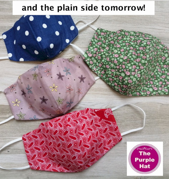 In the Hoop ITH Reversible Butterfly Contoured Face or Dust Mask V 2.0 - 4 sizes 5x7 6x10