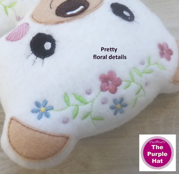 ITH Blossom Stuffed Bear Toy 6x10 7x11 8x12