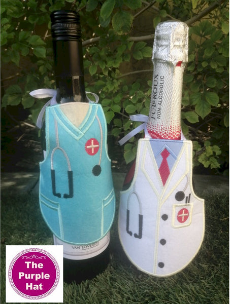 ITH Nurse & Doctor Bottle Aprons 5x7