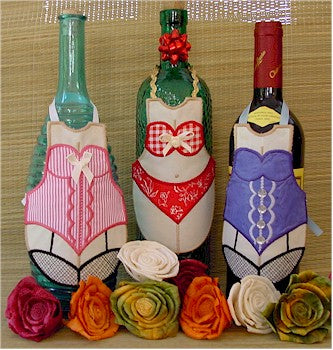 ITH Saucy Female Bottle Aprons 5x7