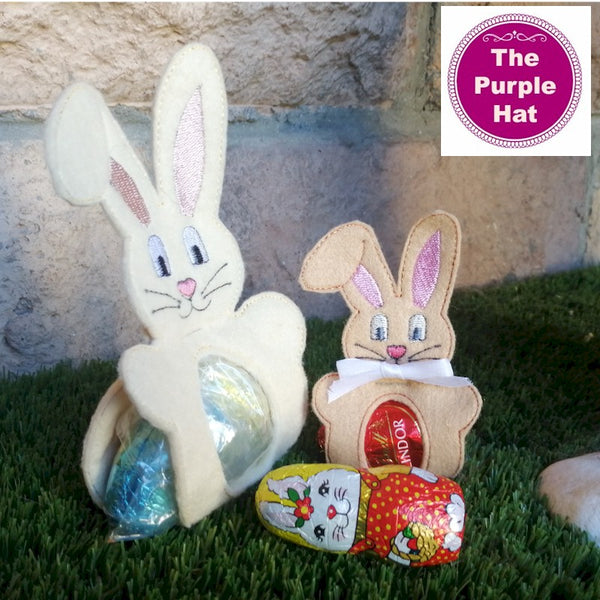 ITH Bunny Egg Holder 5x7 6x10