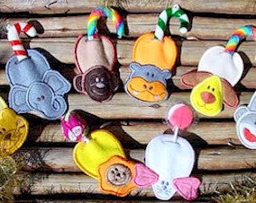 ITH Christmas Candy Cane Critters 4x4