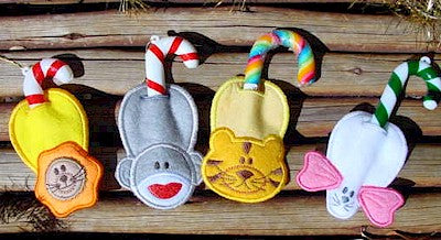 ITH Christmas Candy Cane Critters 4x4