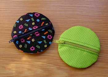 ITH Coin Purses Set 4 Halloween 4x4