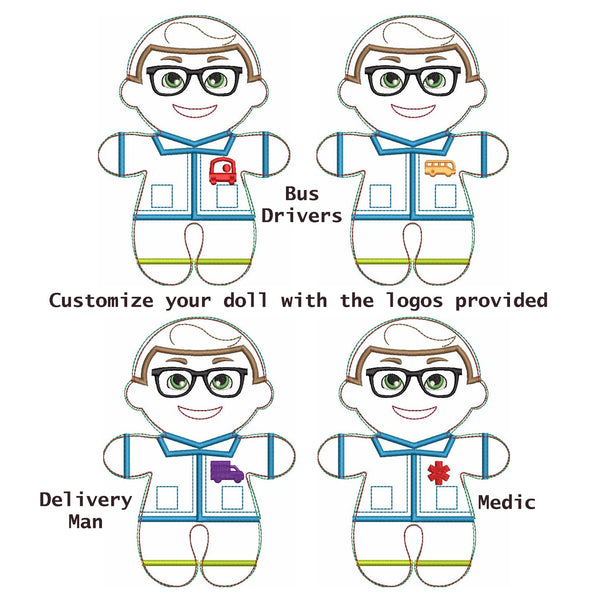 ITH Heroes: Male Essential Worker 5x7 6x10 8x12