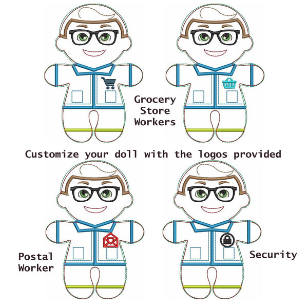 ITH Heroes: Male Essential Worker 5x7 6x10 8x12