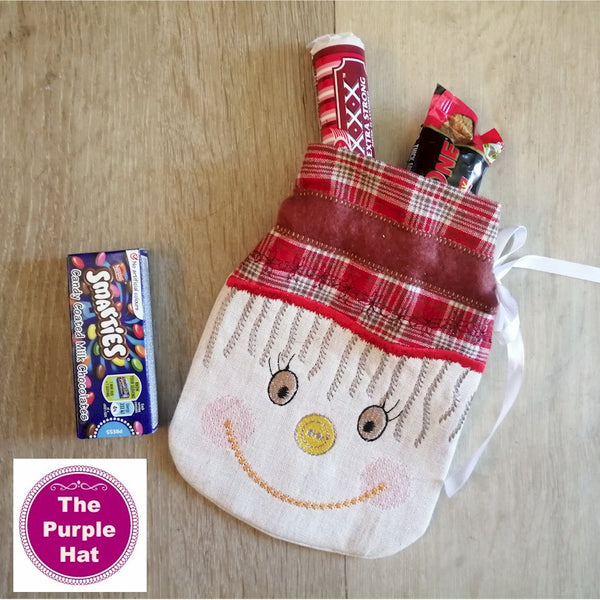 In the Hoop ITH Fall Halloween Drawstring Gift Bags 5x7