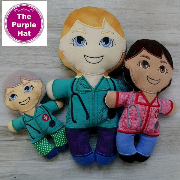 ITH Heroes: Female Essential Worker 5x7 6x10 8x12