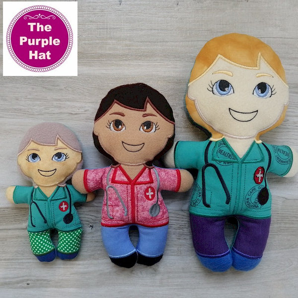 ITH Heroes: Female Essential Worker 5x7 6x10 8x12