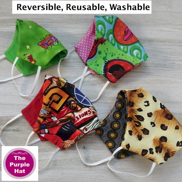 In the Hoop ITH Reversible Contoured Face or Dust Mask V.2 4 sizes 5x7 6x10