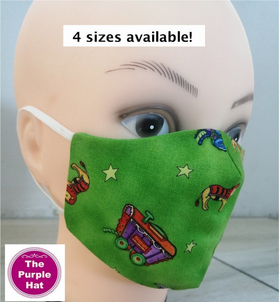 In the Hoop ITH Reversible Contoured Face or Dust Mask V.2 4 sizes 5x7 6x10