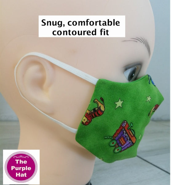 In the Hoop ITH Reversible Contoured Face or Dust Mask V.2 4 sizes 5x7 6x10