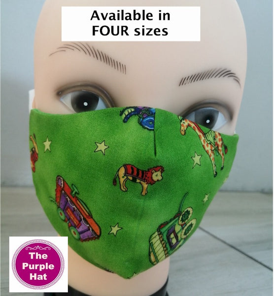In the Hoop ITH Reversible Contoured Face or Dust Mask V.2 4 sizes 5x7 6x10