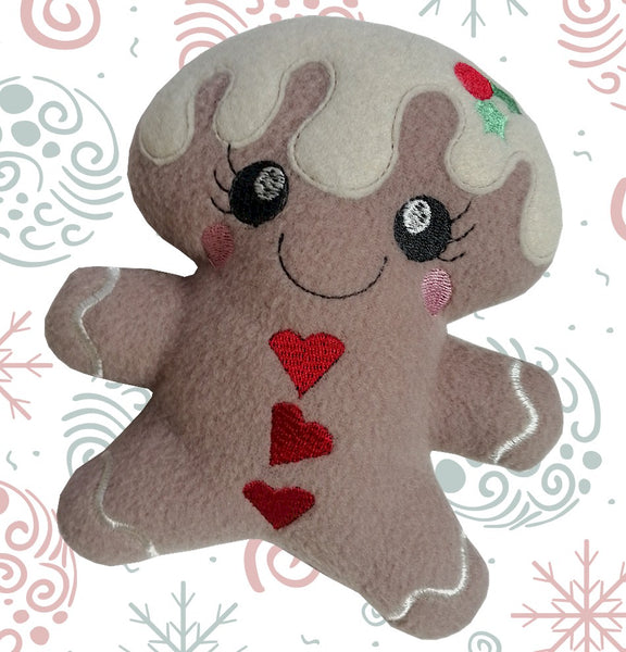 ITH Gingerbread Stuffie 4x4, 5x7 & 6x10