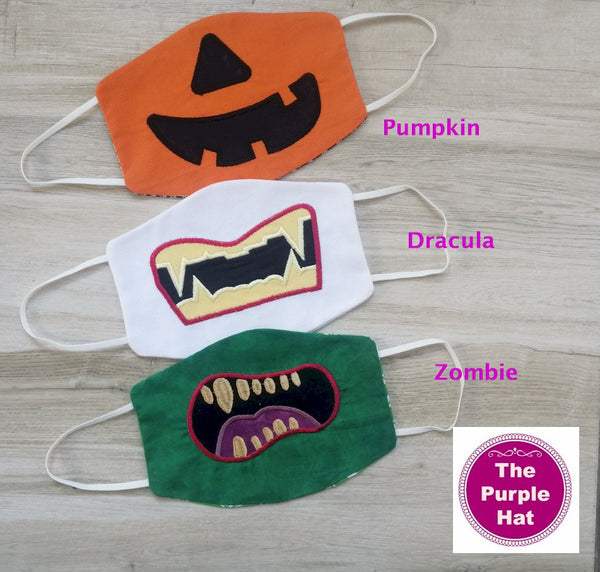 ITH Halloween Kids Face or Dust Mask 5x7