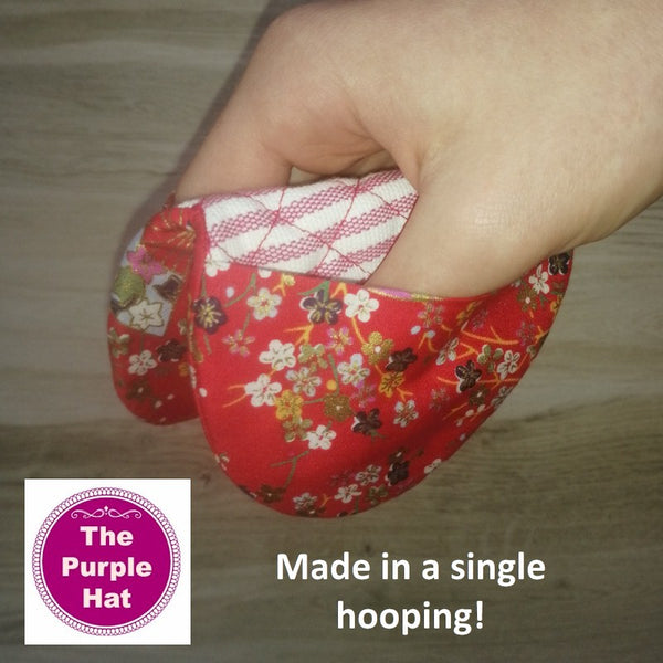 ITH Heart Shaped Fingertip Mitt 5x7 & 6x10