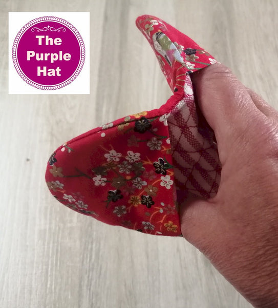 ITH Heart Shaped Fingertip Mitt 5x7 & 6x10