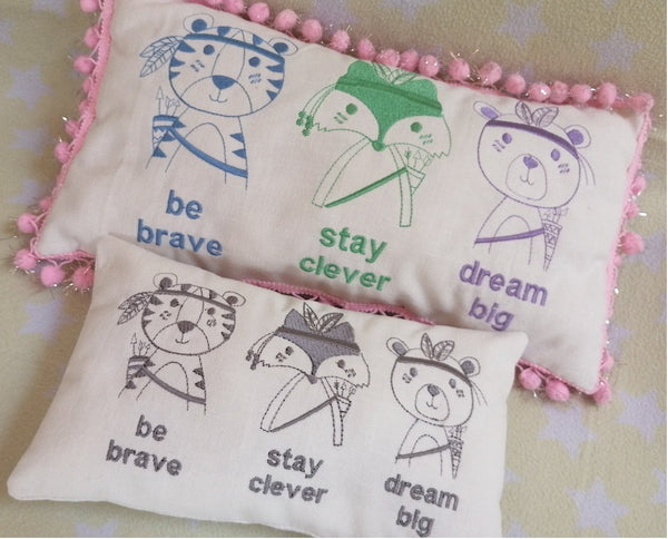 ITH Baby Pillow 6x10 8x12 8x14