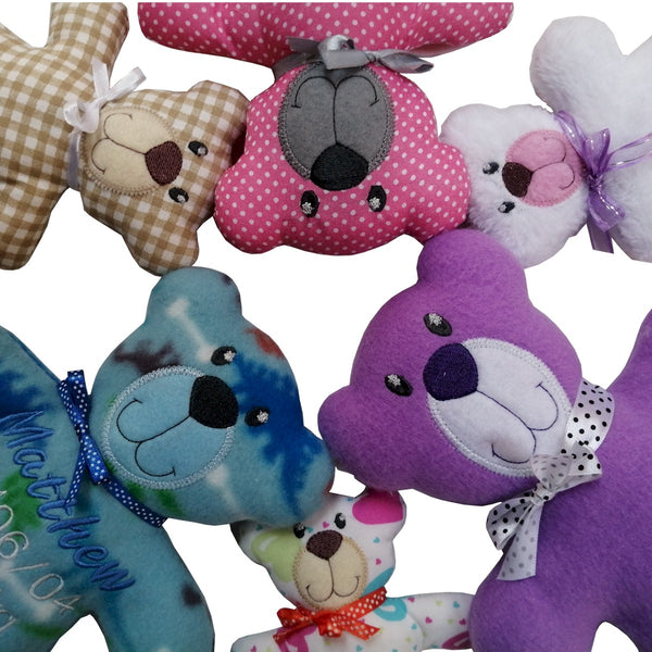 ITH Sweet & Simple Stuffed Bear 5x7 6x10 8x12 8x14