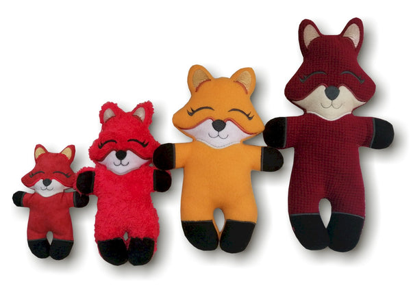 ITH Sweet & Simple Stuffed Fox 5x7 6x10 8x12 8x14