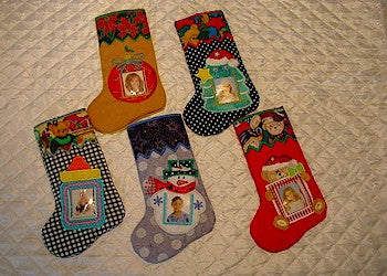 ITH Christmas Photo Stockings 6x10