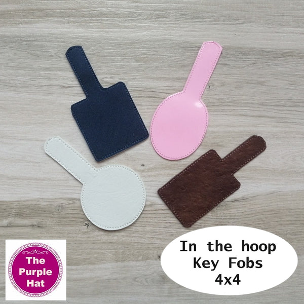 ITH Blank Key Fobs or Snap Tabs 4x4