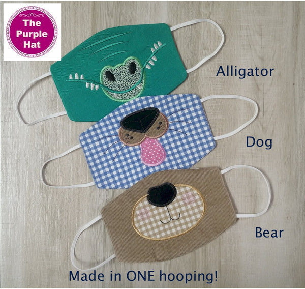 ITH Kids Face or Dust Mask 5x7 Set 1