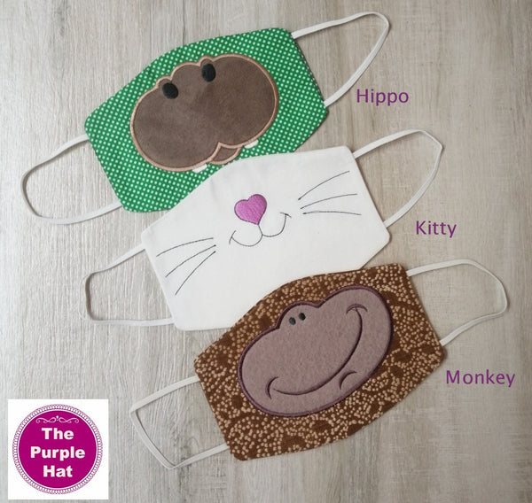 ITH Kids Face or Dust Mask 5x7 Set 2