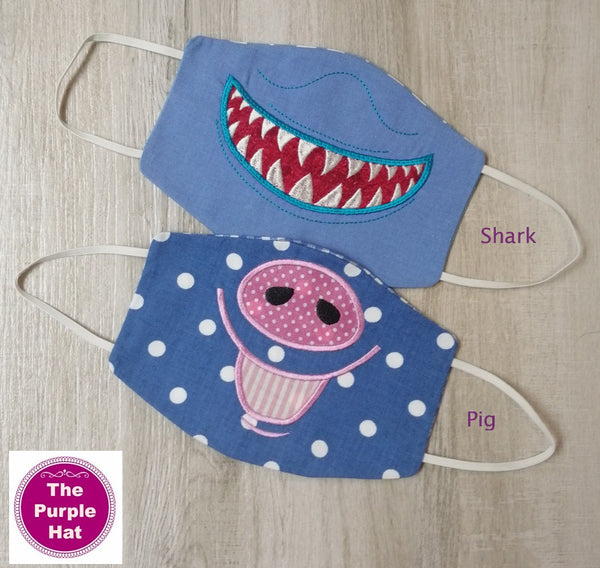 ITH Kids Face or Dust Mask 5x7 Set 2