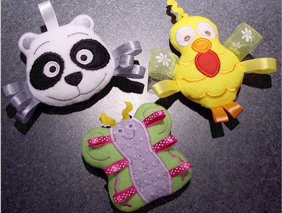 ITH Loopyloo Baby Soft Stuffed Toys Set 2 4x4