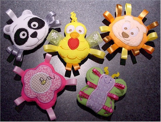 ITH Loopyloo Baby Soft Stuffed Toys Set 2 4x4