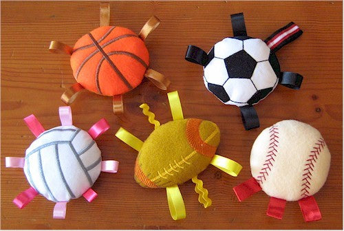 ITH Loopyloo Baby Soft Toys Set 3 4x4