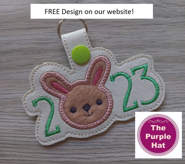 ITH In the Hoop Love Bunny 4x4 5x7 6x10 8x12