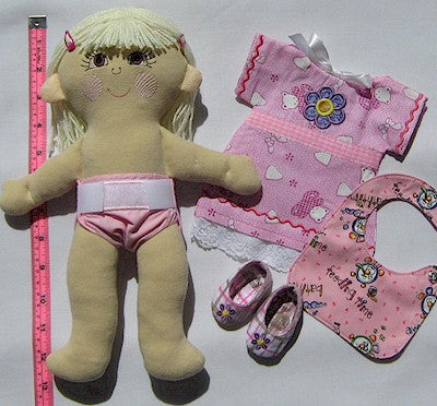 ITH Molly Dolly  Stuffed Doll 5x7