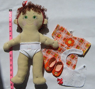 ITH Molly Dolly  Stuffed Doll 5x7