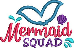 FREE Mermaid Squad 4x4